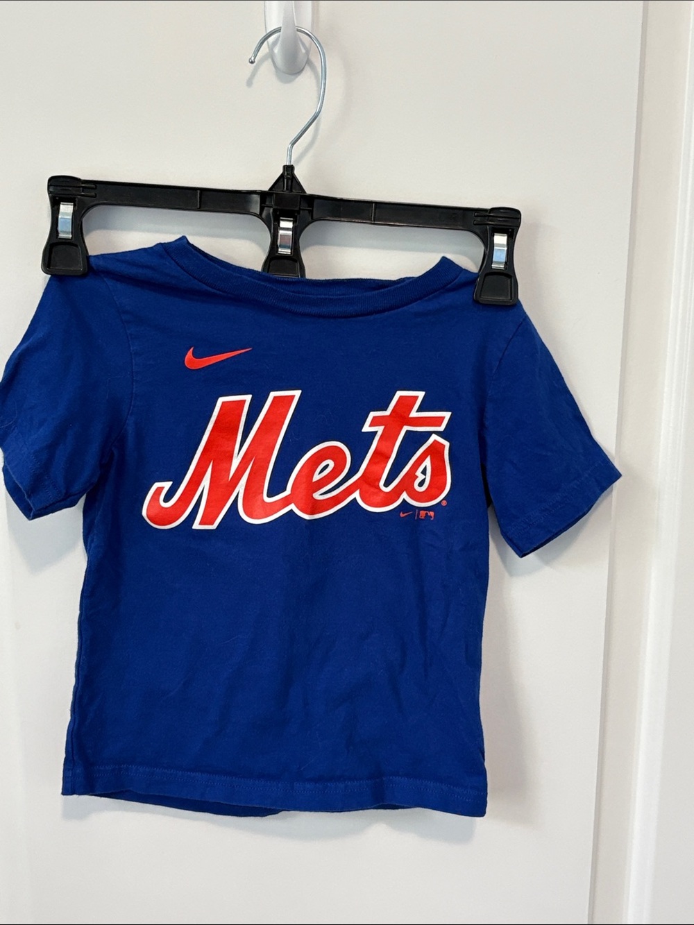Nike Royal Blue Mets T‑Shirt with Orange & White Logo